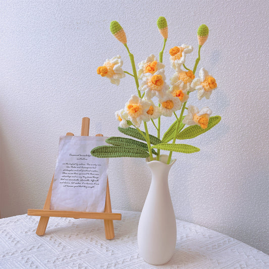 Hand Crocheted Daffodils