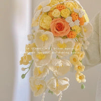 Crocheted Cascade Bouquet