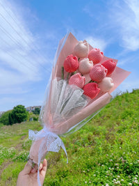 Hand Crocheted Tulip Bouquet