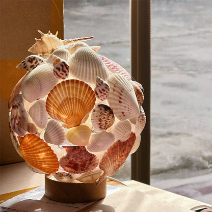 Handmade Shell Night Light