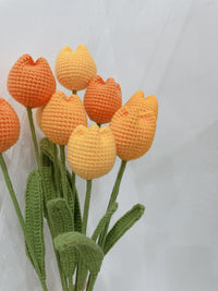 Hand Crocheted Tulip Bouquet