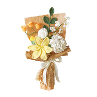 Handwoven lily Mixed Hydrangea Bouquet