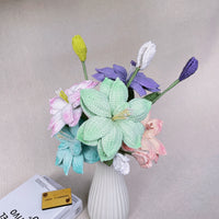 Hand knitted Amaryllis