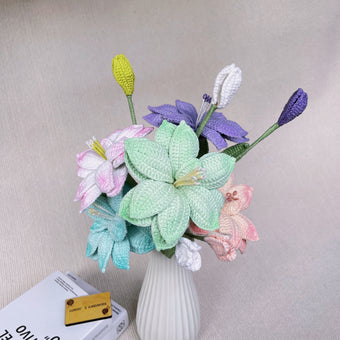 compare product Hand knitted Amaryllis