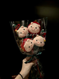 Christmas Pig Bouquet
