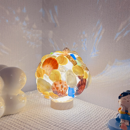 Handmade Shell Night Light