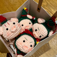 Christmas Pig Bouquet