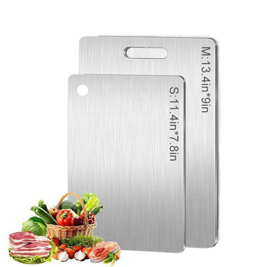 Stainless Steel Double Sided Chopping Board