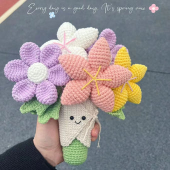 compare product Hand-crocheted jelly*at bouquet