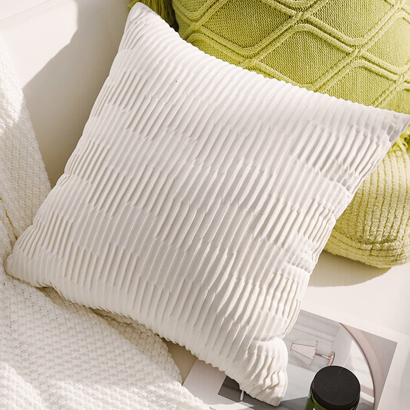 Fresh and simple style throw pillow