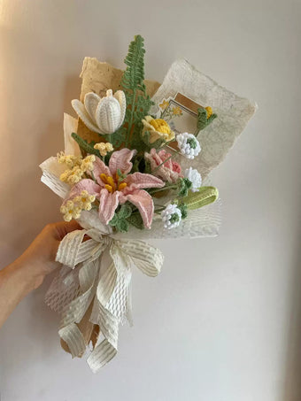 compare product Pink lily bouquet