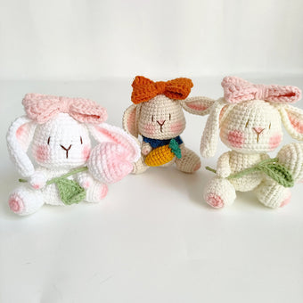 compare product Handwoven Tulip Rabbit