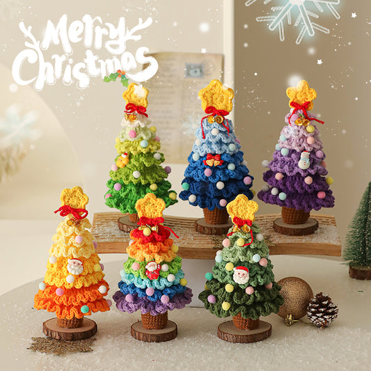 Christmas tree Christmas decorations scene layout small ornaments