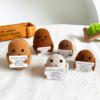 compare product Handwoven Positive Energy Potato Doll