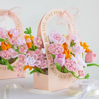 Twist stick handmade bouquet box