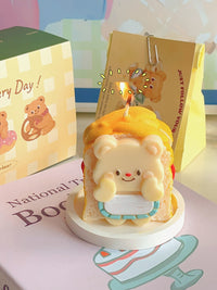 Butter Bear Cheese Toast Aromatherapy Candle Gift Box