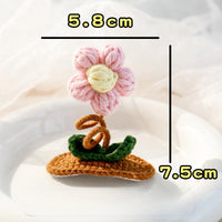Dog and cat hairpins--Handmade woolen knitted