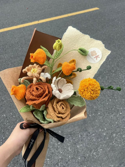 Vintage Crochet Bouquet