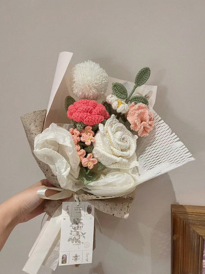 Vintage Crochet Bouquet