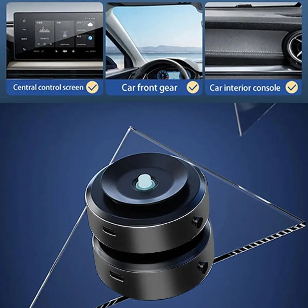 Intelligent Magnetic Car Mount: Ultra-Stable Vacuum Suction Holder