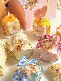Butter Bear Cheese Toast Aromatherapy Candle Gift Box