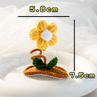 Dog and cat hairpins--Handmade woolen knitted