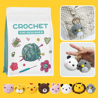 Hand crochet small animal dolls