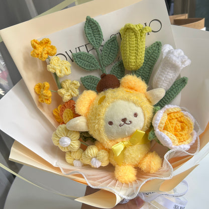 Sanrio Rose Crochet Bouquet