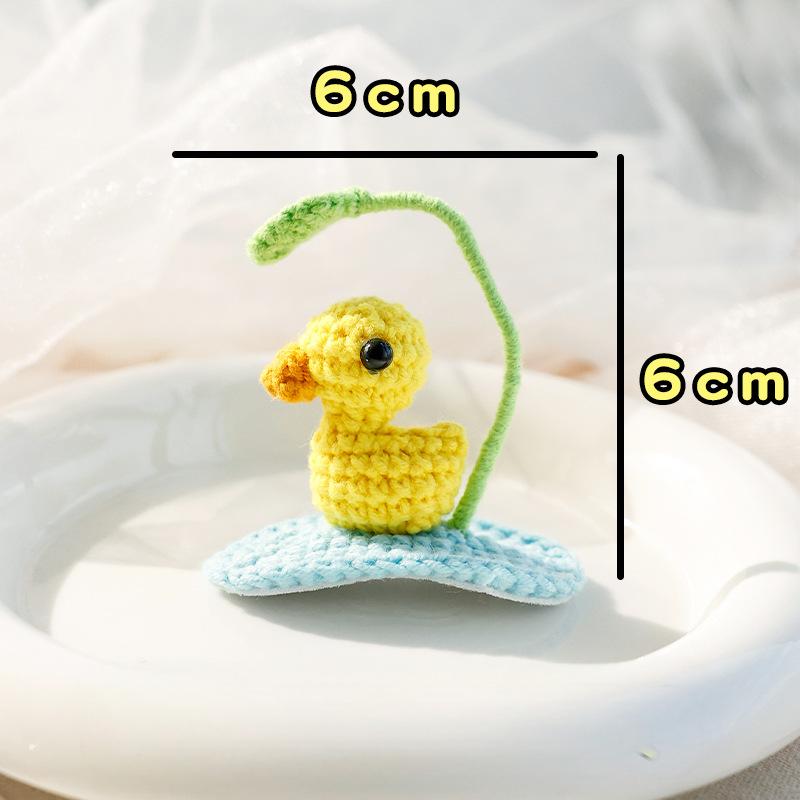 Dog and cat hairpins--Handmade woolen knitted