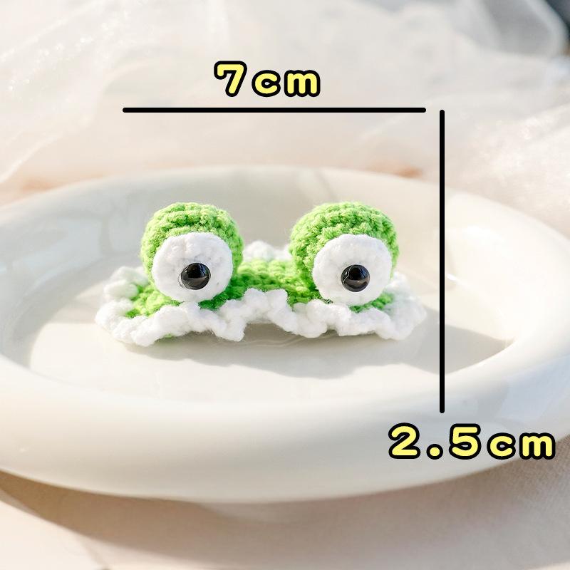 Dog and cat hairpins--Handmade woolen knitted