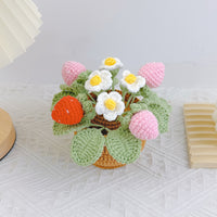 Crochet Tulip Flower Pot