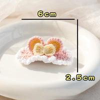 Dog and cat hairpins--Handmade woolen knitted