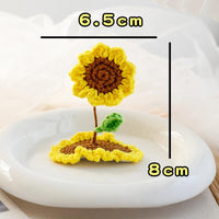 Dog and cat hairpins--Handmade woolen knitted