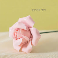 Ceramic handmade porcelain flower art decoration home living room decoration