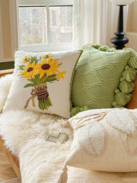 Sunflower Pillow