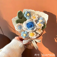 Hand-Knitted Flower – Finished Gift Box