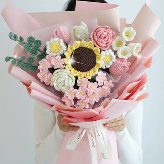 compare product Handmade Oversized Sunflower Bouquet