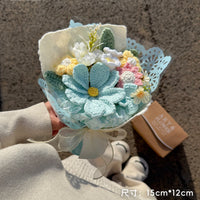Hand-Knitted Flower – Finished Gift Box