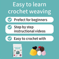 Hand crochet small animal dolls