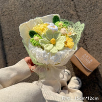 Hand-Knitted Flower – Finished Gift Box