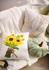 Fresh and simple style throw pillow