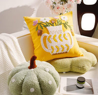 Fresh and simple style throw pillow