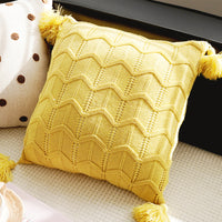 Fresh and simple style throw pillow