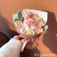 Hand-Knitted Flower – Finished Gift Box