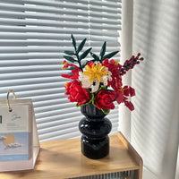 Building block bouquet + vase