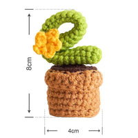 Cactus potting material package diy hand-woven letter love