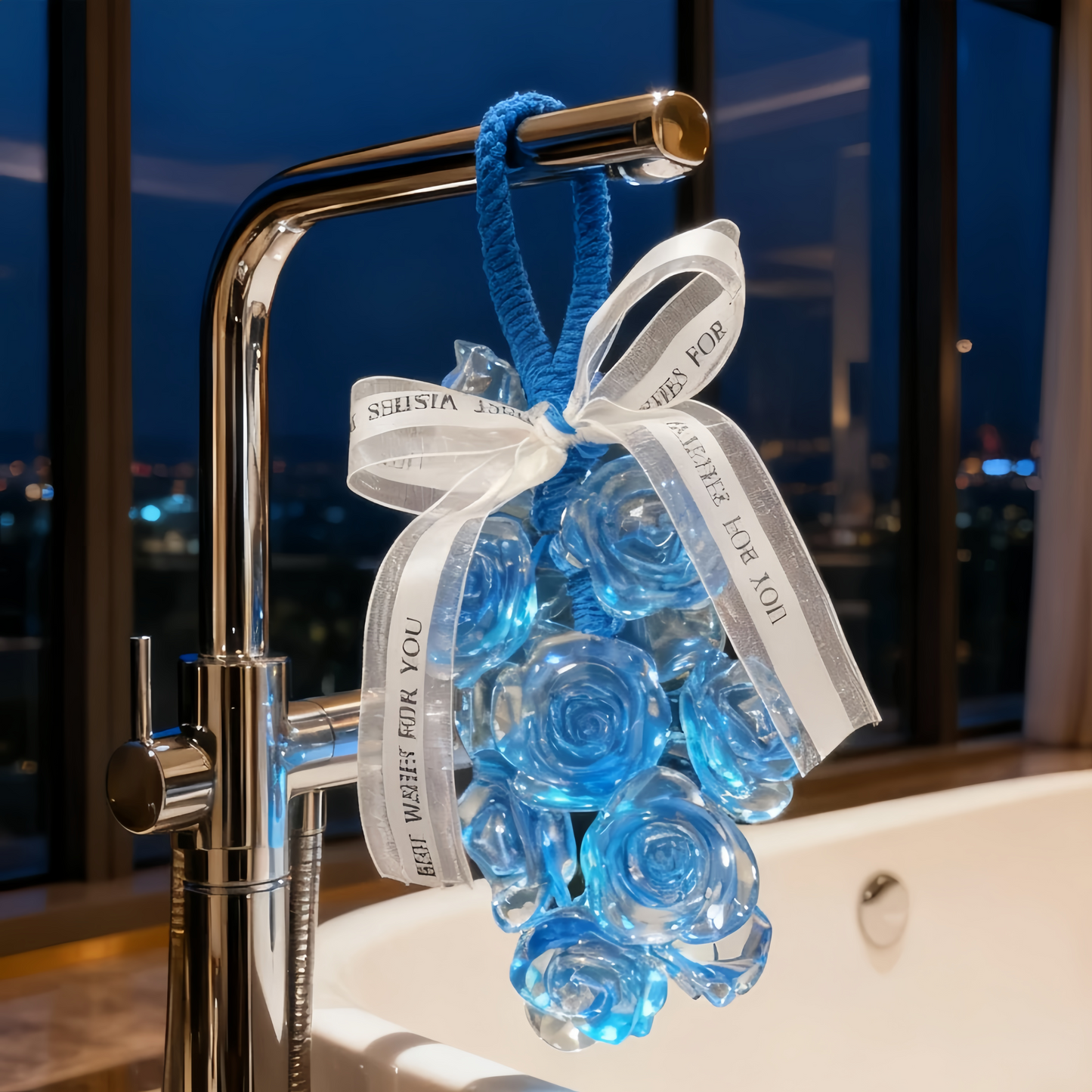 Handmade rose-scented soap