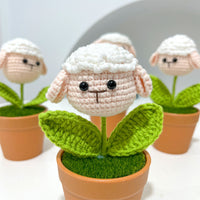 Cartoon Potted Animals