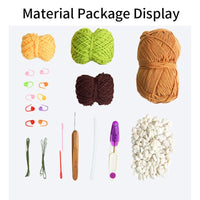 Cactus potting material package diy hand-woven letter love