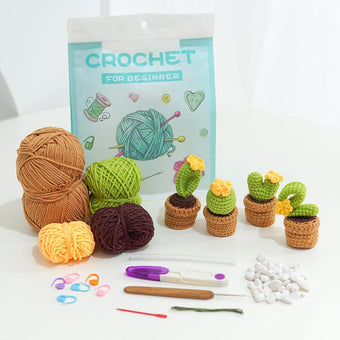 compare product Cactus potting material package diy hand-woven letter love